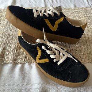 Vans Sport Low Gum Black and Yellow Sneakers